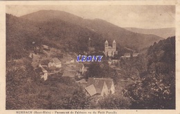 CPSM 9X14 De MURBACH (68) - PANORAMA De L'ABBAYE Vu Du PETIT PARADIS   1924 - Murbach