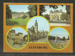 110i * ALTENBURG * THÜRINGEN * IN FÜNF ANSICHTEN * MUSEUM * BAHNHOF * MARKT *RATHAUS * FREIBAD *!! - Altenburg