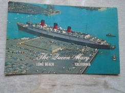 D149383 Steamer  Queen Mary - Long Beach -California - Long Beach