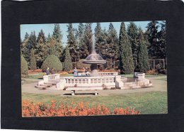 69872   Stati  Uniti,  Davenport Fountain,  Duncan  Gardens,  Manito  Park,  Spokane,    Washington,  VG  1963 - Spokane