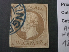 ALLEMAGNE - HANOVRE  ( O )  De 1859 / 1863    "    Effigie De  GEORGES V   "     N°  20       1 Val . - Hanovre