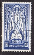 Ireland 1940-68 10/- St. Patrick Blue Definitive, E Wmk., Used, SG 125ba - Ungebraucht