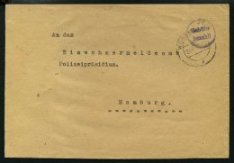 ALL. BES. GEBÜHR BEZAHLT WÜRZBURG, 24.6.46, Kleiner K1 Gebühr Bezahlt, Handschriftlich 24, Prachtbrief - Sonstige & Ohne Zuordnung