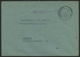 ALL. BES. GEBÜHR BEZAHLT KARLSTADT, 14.5.46, L1 Gebühr Bezahlt, Brief Feinst - Sonstige & Ohne Zuordnung