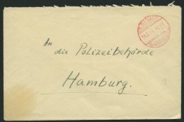 ALL. BES. GEBÜHR BEZAHLT BIBERACH Gebühr Bezahlt, 13.2.46, Behördenbrief, Pracht - Autres & Non Classés