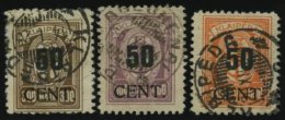 MEMELGEBIET 206I O, 15 C. Auf 10 M. Hellbraun, Type I, Feinst, Kurzbefund Huylmans, Mi. 300.- - Memel (Klaïpeda) 1923