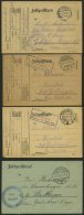 DEUTSCHE POST IN POLEN O, 1915/6, Kleine Gestempelte Partie, Einiges Geprüft, Fast Nur Pracht, Mi. 295.- - Other & Unclassified