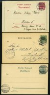 LOTS 17 Belege Mit Stempeldaten 9.9.99, 11.11.11, 12.12.12, 11.12.13, 22.2.22, 3.3.33 Und 4.4.44, Meist Pracht - Used Stamps