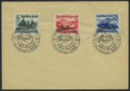 Dt. Reich 695-97 BRIEF, 1939, Nürburgring-Rennen Auf Umschlag Mit Sonderstempel, Pracht - Sonstige & Ohne Zuordnung