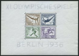 Dt. Reich Bl. 5 **, 1936, Block Olympische Spiele, Pracht, Mi. 130.- - Oblitérés