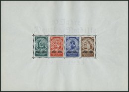 Dt. Reich Bl. 2 **, 1933, Block Nothilfe, Originalgröße, Postfrisch, Kaum Sichtbarer Fleck Im Rand, Pracht, G - Gebraucht