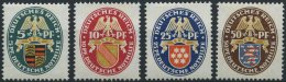 Dt. Reich 398-401 *, 1926, Nothilfe, Falzreste, Prachtsatz, Mi. 70.- - Used Stamps