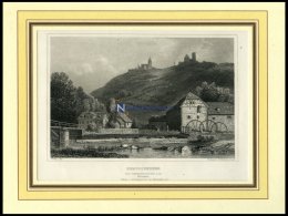 REMIGIUSBERG Vom Theisbergsteeg Aus, Stahlstich Von Verhas/Frommel/Winkles Um 1840 - Lithographien