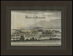 ILDEHAUSEN, Gesamtansicht, Kupferstich Von Merian Um 1645 - Lithographien
