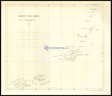 LEW CHEW: Groß Lew Chew Und Seine Dependenzen (Great Lew Chew And Its Dependencies), Karte Der Inseln, Lithographi - Autres & Non Classés