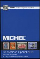 PHIL. KATALOGE Michel: Deutschland-Spezial Katalog 2016, Band 1, 1849 Bis April 1945, Alter Verkaufspreis: EUR 86.- - Philatelie Und Postgeschichte