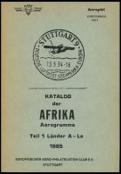 PHIL. LITERATUR Katalog Der Afrika Aerogramme, Teil 1-3, Heft 5, 7 Und 8, 1985-88, Aerophil Schriftenreihe - Philatelie Und Postgeschichte