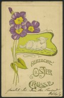 ALTE POSTKARTEN - VARIA OSTERN, 22 Verschiedene Grußkarten, Meist Zwischen 1900-08, Sehr Schöne Mischung - Sonstige & Ohne Zuordnung