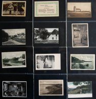 ALTE POSTKARTEN - DEUTSCH SYLT - Keitum, Sammlung Von 51 Verschiedenen Ansichtskarten Im Briefalbum, Dabei 5 Farbige Und - Lettres & Documents
