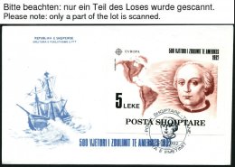 EUROPA UNION FDC BRIEF, 1992, Entdeckung Amerikas, überkomplett Auf FDC`s, Pracht - Sammlungen