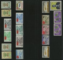 JEMEN - KÖNIGREICH **, 1963-67, Partie Verschiedener Flugpost-Marken, Pracht, Mi. 180.- - Yemen