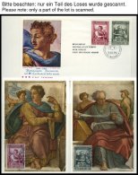 VATIKAN **,Brief , Komplette Postfrische Sammlung Vatikan Von 1959-79, Dazu FDC`s Von 1963-77 (wohl Komplett), Maximumka - Autres & Non Classés