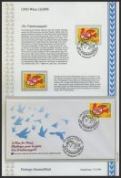 UNO - WIEN **,o, BRIEF, 1982-96, Ersttags-Sammelblätter 1/82 - 13/96 Komplett In 3 Spezialalben, Jeweils Ein Wert * - Sonstige & Ohne Zuordnung