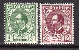 Ireland 1943 50th Anniversary Of The Gaelic League Set Of 2, Hinged Mint, SG 129/30 - Nuovi