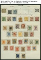 SAMMLUNGEN, LOTS *, O, 1855-1939, Schöne Alte Meist Ungebrauchte Sammlung Schweden Mit Vielen Guten Werten Und S&au - Sammlungen