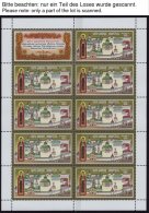 RUSSLAND 1039-43KB **, 2002, Klöster Der Russisch-orthodoxen Kirche Im Kleinbogensatz, Pracht, Mi. 180.- - Sonstige & Ohne Zuordnung