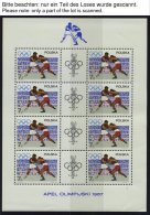 POLEN 1761-68KB **, 1967, Olympischer Appell Im Kleinbogensatz, Pracht, Mi. 75.- - Autres & Non Classés