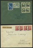 POLEN Brief , 1950, 4 Verschiedene Briefe Mit GROSZY Handstempelaufdrucken, Pracht - Sonstige & Ohne Zuordnung