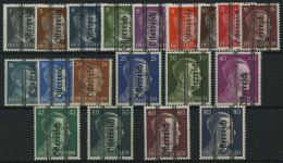 STERREICH 674-92 **, 1945, 1 - 80 Pf. Grazer-Aufdruck, Prachtsatz, Gepr. Kovar, Mi. 160.- - Sonstige & Ohne Zuordnung