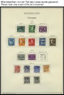 SAMMLUNGEN, LOTS O,* , 1898-1968, KA-BE Postzegel Special Album Voor Nederland En Kolonien, Restsammlung Mit Zahlreichen - Collections