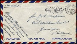 NIEDERLANDE 1950, Portofreier Militärbrief Aus Curacao/Niederländische Antillen, Pracht - Pays-Bas