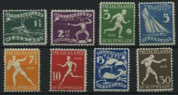 NIEDERLANDE 205-12 *, 1928, Sommerspiele, Falzreste, Prachtsatz - Autres & Non Classés