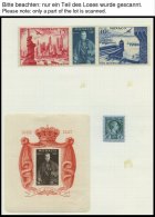 SAMMLUNGEN, LOTS *, Ungebrauchte Sammlung Monaco Von 1945-70 Mit Mittleren Ausgaben, Ab 1961 Komplett, Prachterhaltung, - Sonstige & Ohne Zuordnung