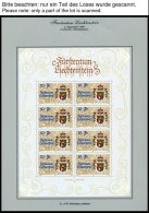 SAMMLUNGEN, LOTS **,Brief , Saubere Sammlung Liechtenstein Von 1996-2000, Jeweils **, Auf FDC`s (nur 1151 Fehlt) Und Auf - Collections