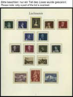 SAMMLUNGEN **, Komplette Postfrische Sammlung Liechtenstein Von 1945-79 Im Borek Falzlosalbum, Prachterhaltung, Mi. N.A. - Sammlungen