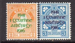 Ireland 1941 25th Anniversary Of The Easter Rising I Set Of 2, MNH, SG 126/7 - Nuovi