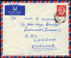 BRITISCHE MILITÄRPOST 261 BRIEF, 1957, K2 FIELD POST SERVICE/534 Auf Feldpostbrief Nach London über Das Britis - Gebraucht