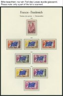 LOTS **, 1958-2001, Partie Verschiedener Ausgaben Europarat Und UNESCO, Pracht, Mi. 110.- - Sammlungen