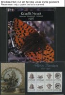 SAMMLUNGEN, LOTS **, Restpartie Mit Besonderheiten, Meist Färöer Und Grönland, Ab Ca. 1990, U.a. Mit Mark - Andere & Zonder Classificatie