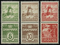 ZUSAMMENDRUCKE S 26-28 **, 1937, Hanssen-Fonds, 3 Senkrechte Zusammendrucke, Pracht, Mi. 190.- - Autres & Non Classés