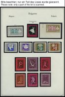 SAMMLUNGEN, LOTS **, Postfrische Sammlung Bulgarien Von 1965-81 Im KA-BE Album, Bis 1977 Fast Komplett, Später L&uu - Lots & Serien
