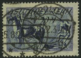 Dt. Reich 176b O, 1921, 20 M. Schwarzviolettblau, Pracht, Gepr. Infla, Mi. 90.- - Other & Unclassified