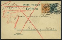 Dt. Reich 63a **, 1900, 1 M. Reichspost, Postfrisch, Pracht, Fotoattest Jäschke-L., Mi. 550.- - Other & Unclassified