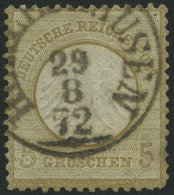 THURN Und TAXIS DR 6 O, HERLESHAUSEN Auf 5 Gr. Ockerbraun, üblich Gezähnt Pracht, Gepr. Hennies - Gebraucht