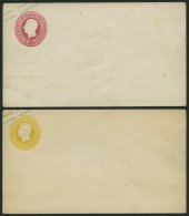 HANNOVER U 2,4AND BRIEF, 1857, 1 Und 3 Ggr. König Georg V, Neudruck, Wertstempel Links, Lange Gummierung, Ungebrauc - Hanover