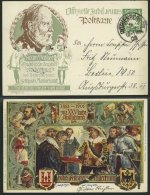 BAYERN PP 15C88 BRIEF, Privatpost: 1905, 5 Pf. Wappen 1881-1905 XXV-jähr. Aufführung Des Historischen Festspie - Altri & Non Classificati